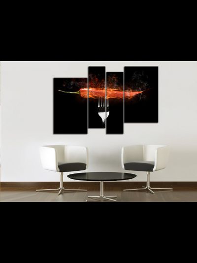 Модульная картина &quot;Острый на вкус&quot;