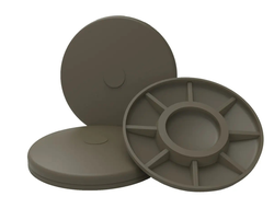 Крышка колодца Росток коричневая