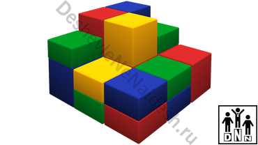 Мягкий спортивный модуль «Пирамида»
