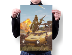 Плакат PlayerUnknown’s Battlegrounds, PUBG, ПУБГ №19