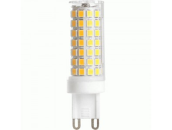 Feron G9 230V 9W(780lm) 6400K 6K JCD 63x18 прозрач. LB-434 38148