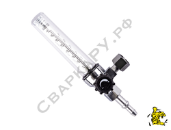 Ротаметр (расходомер) поплавковый FXW Ar/CO2 40/30 л/мин М16 внутр - М16 нар ф6.3/9мм
