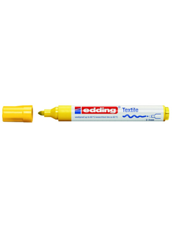 Маркер для текстиля Edding E-4500, жёлтый_005