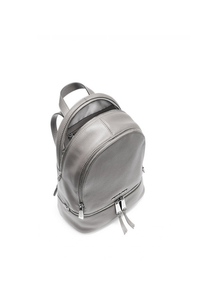 Рюкзак женский Michael Kors Rhea серебристый