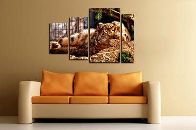 Модульная картина "Опасный"