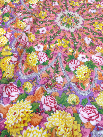 Павловопосадский платок  Восходящее солнце 1920-5