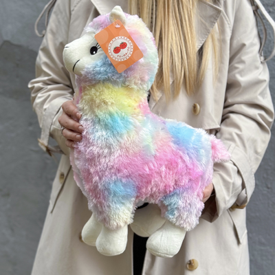 Мягкая игрушка Радужная лама