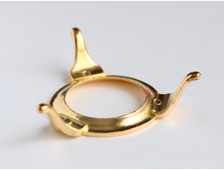 Подставка под шары, яйца диаметром от 45 мм ("Треножник", цвет "золото", 16 г) №5625