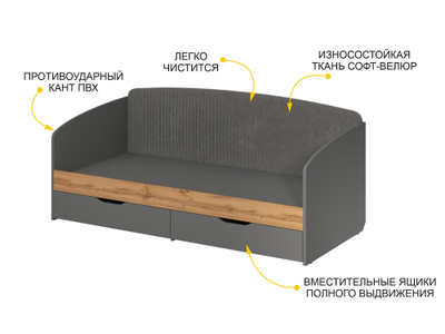 Кровать Монако 902.05