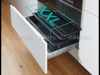 Выдвижной ящик Gorenje для плиты шириной 60 см (черный)