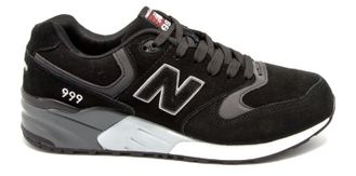 New Balance 999 Черные с серым женские (36-40) Арт. 351F-A