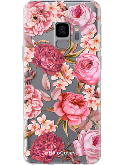 Чехол для Samsung с цветочным дизайном №115