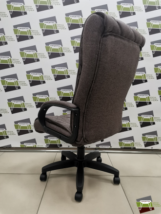 Кресло КР72 (ДЕЛМАР) ТГ ПЛАСТ К01 (ткань Крафт коричневая)