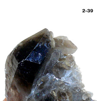 Раухтопаз натуральный (микро-друза) Казахстан №2-39: 59,8г - 60*34*24мм