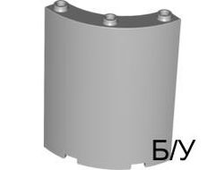 ! Б/У - Cylinder Quarter 4 x 4 x 6, Light Bluish Gray (30562 / 4224802 / 4299371 / 4631286 / 6310880) - Б/У