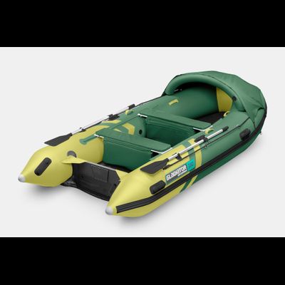 Моторная лодка GLADIATOR E380PRO зелено-оливковый