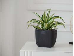 Горшок с дренажной системой Фабио VipSet 1,95 л черный