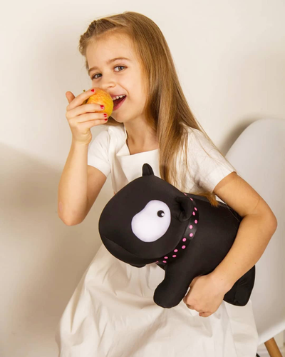 Игрушка-антистресс "Черный Бим Белый Глаз"