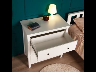 Сага Комод 3 ящика 920х1007х510 белый