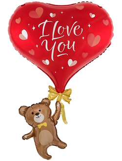 Шар 41 см Сердце, Любовь и объятия, 30 руб/шт в интернет-магазине О'Да!"