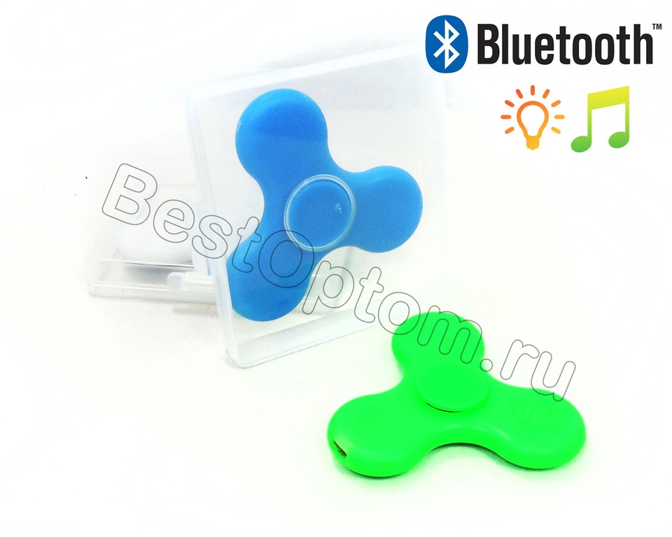 Фиджет спиннер с блутуз (Bluetooth) купить в Москве