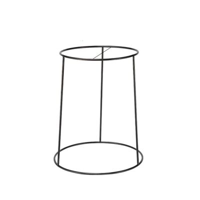 Подставка стойка для блюда для подачи 21,5*25*30 см черная металл