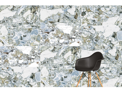 CITYMARBLE, керамогранит, 60x120 см, Амазония Мультиколор Лаппато Ректификат (9мм), K951846LPR