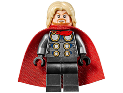 Thor - Spongy Cape, Pearl Dark Gray Legs, n/a (sh623)