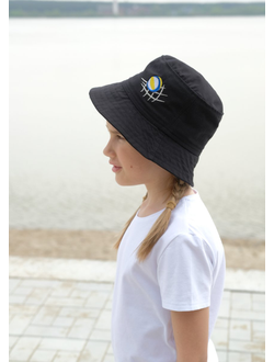 Панама детская черная (мяч классический/пляжный)