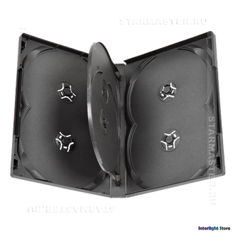 Бокс для хранения дисков DVD Universal на 6 дисков