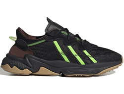 Adidas Ozweego (Черные с зеленым) Арт2 фото