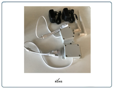 AP 101 (v.2) Комплект приёмник-передатчик без проводов до 1000 м. Ethernet (LAN). уличное исполнение, для систем видеонаблюдения/умного дома/интернет вещей, скорость беспроводной передачи видео/данных до 16 Мбит/с. Рабочая температура -40 до +60 град.С.