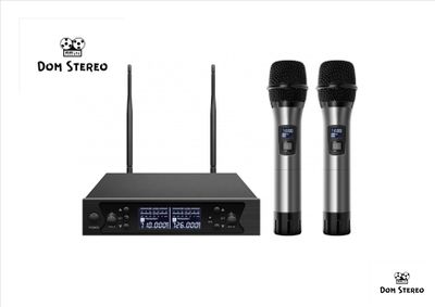 Фото с логотипом микрофона Axelvox DWS7000HT