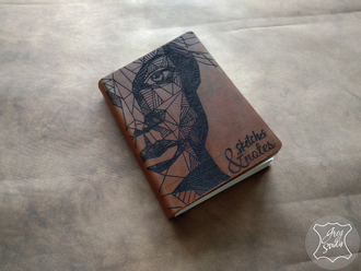 Блокнот А6 с гравировкой