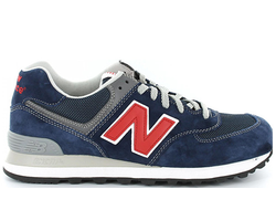 New Balance 574 Red/Blue