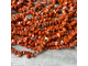 Красная яшма крошка 5-8 мм, цена за нить 39 см