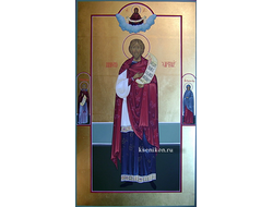 Никита Константинопольский Хартуларий (письмоводитель), Святой блаженный. Рукописная мерная икона.