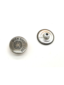 Пуговица джинс, 20 мм дизайн 2