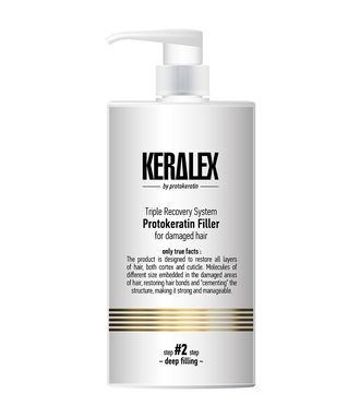 Реконструктор для волос с комплексом пептидов и белков Keralex 750 мл