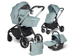 Детская коляска 3 в 1 Farfello Baby Shell Мятный