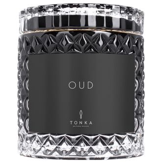 TONKA Ароматическая свеча OUD, 220 мл