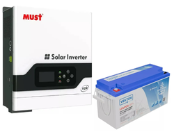 Комплект ИБП на основе инвертора Must EP18-3024 PRO и аккумулятора литиевого Vektor LFP 25,6-100 (1 шт.)