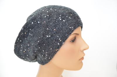 Итальянский берет с пайетками Vizio