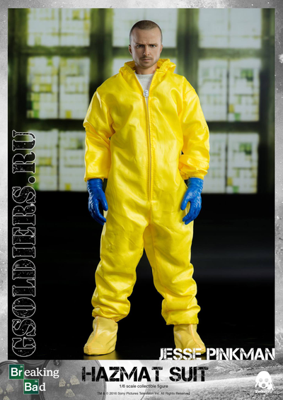 Коллекционные фигурки "Во все тяжкие" 1/6 Breaking Bad – Heisenberg & Jesse Hazmat Suit Combo (3Z0020) - ThreeZero
