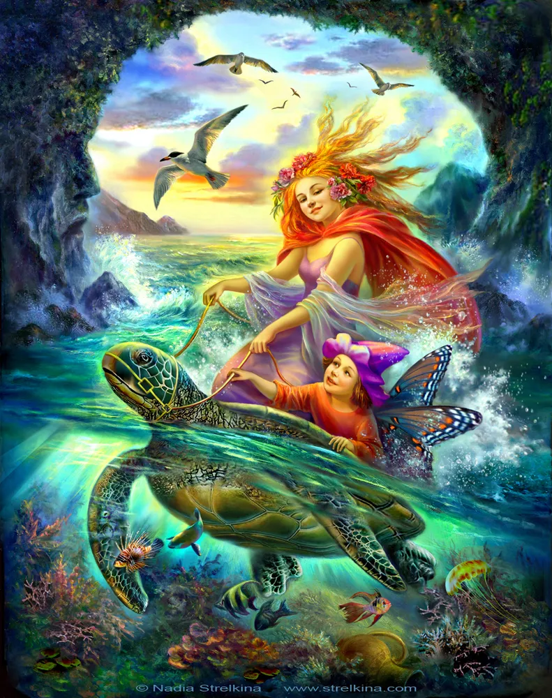 Sea fairies
Art by Fantasy-fairy-angel