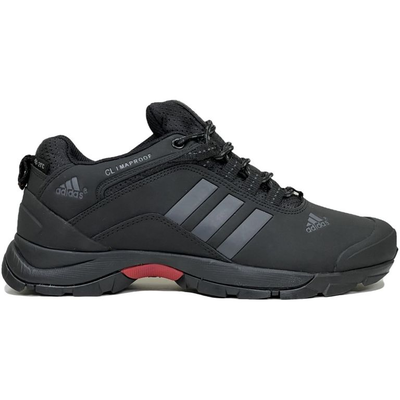 Кроссовки Adidas Terrex Winter ClimaProof Black Grey Short