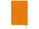 Ежедневник недатированный А5 (138х213 мм) BRAUBERG "Imperial", 160 л., кожзам, оранжевый, 111856