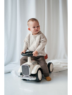 Джемпер "Ромб" светло бежевый