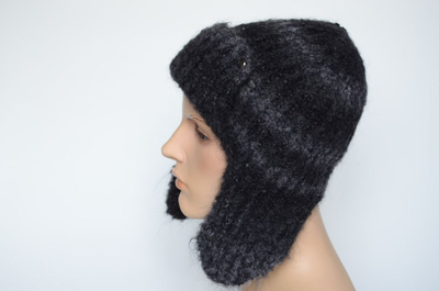 Шапка ушанка Vizio 200 UO черная