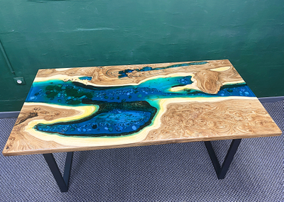 слэб, стол река, карагач, дуб, мебель на заказ, стол из слэба, мебель для ресторана, столешница спил